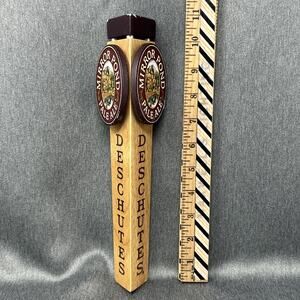 Deschutes Mirror Pond Pale Ale Beer Tap Handle 11" Three Sided Wooden Barware